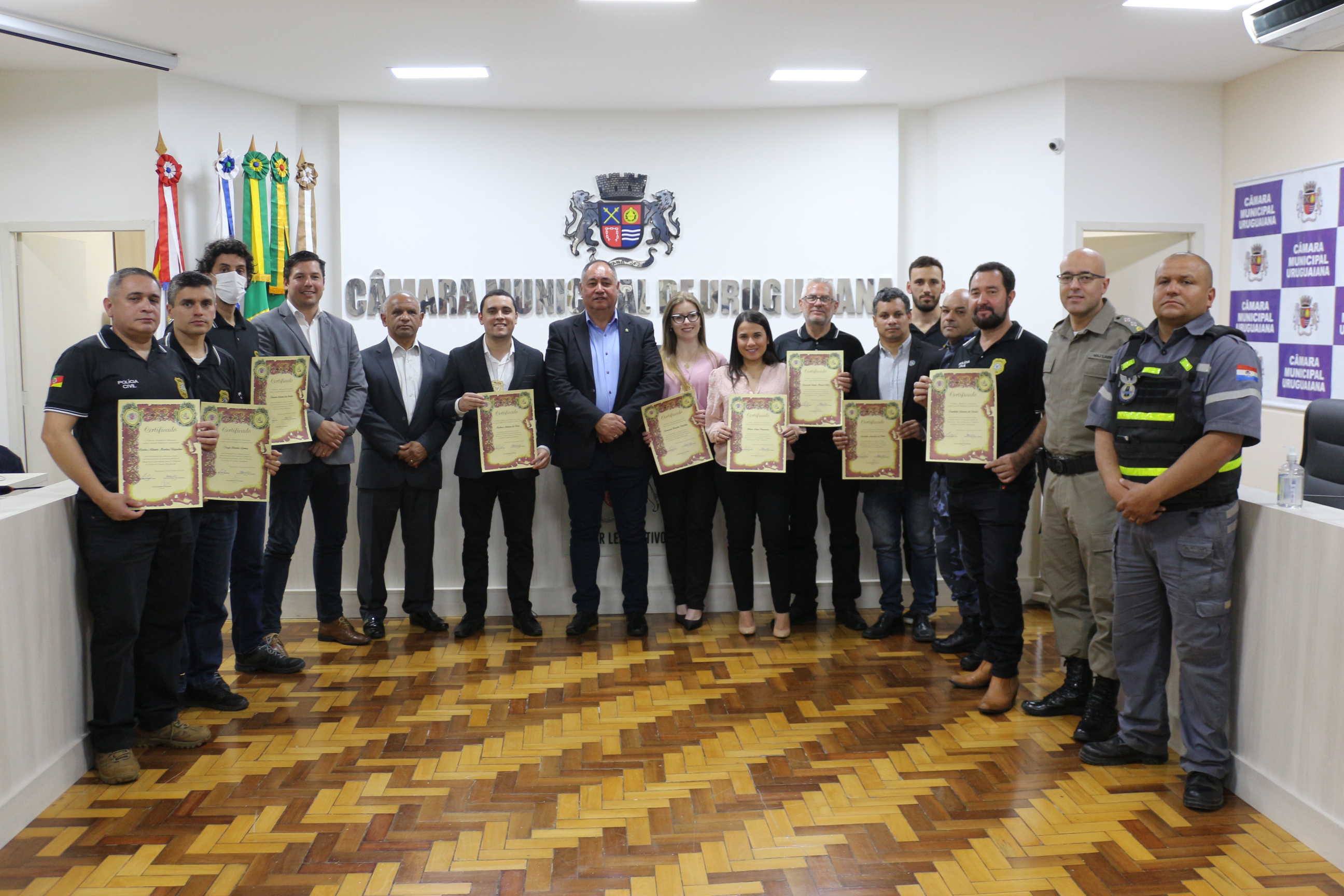 Policiais Civis do Pronto Atendimento são homenageados 