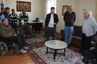 Presidente recebe Associação de Veteranos de Fuzileiros Navais