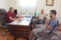 Presidente recebe subprefeito do Plano Alto