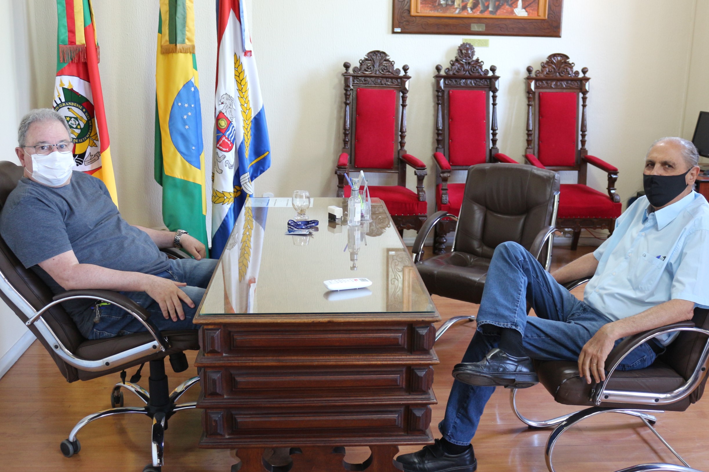 Presidente recebe vice-prefeito