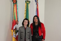 Presidente recebe visita da Consulesa