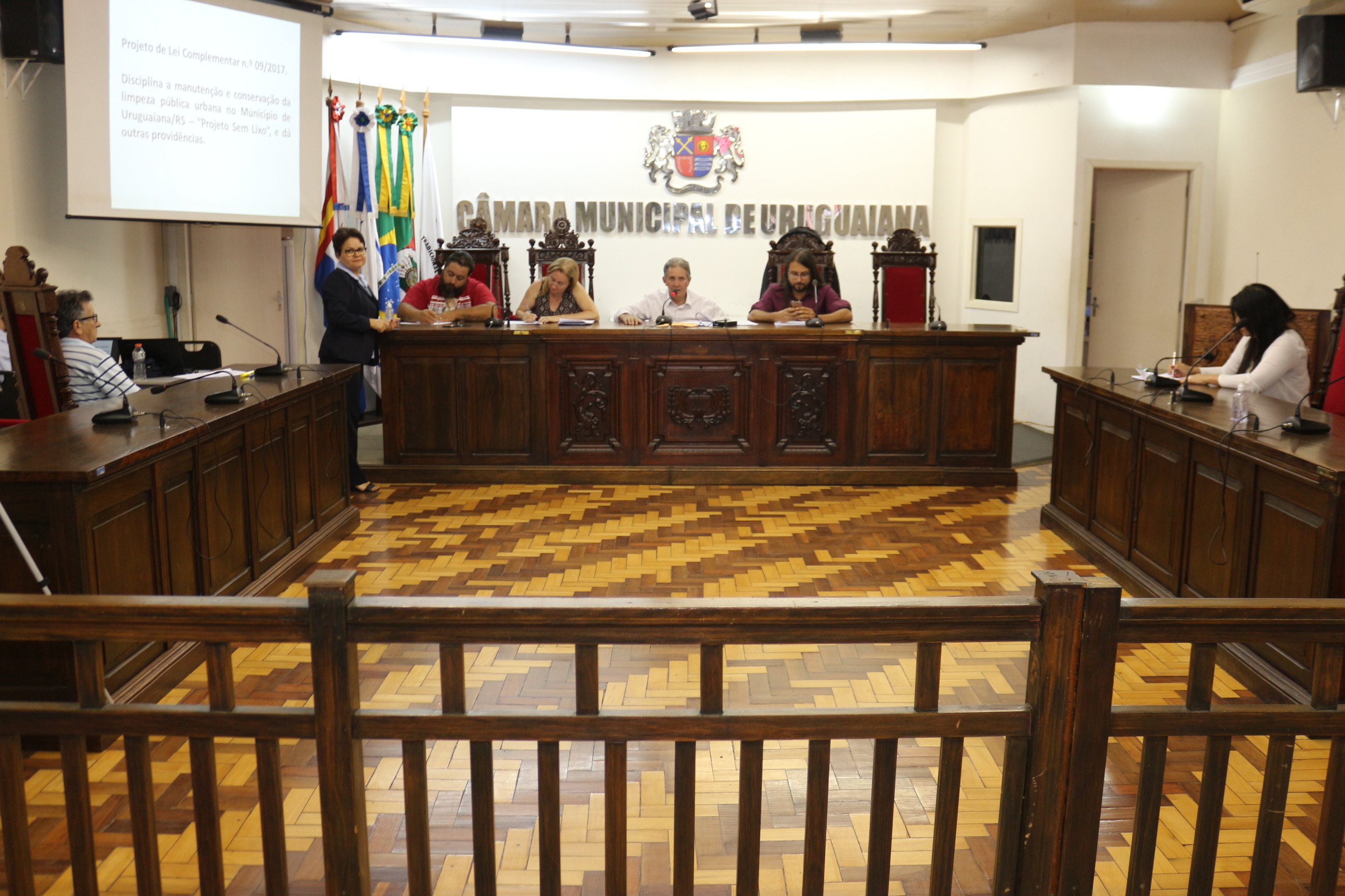 Projeto Sem Lixo é apresentado em audiência pública