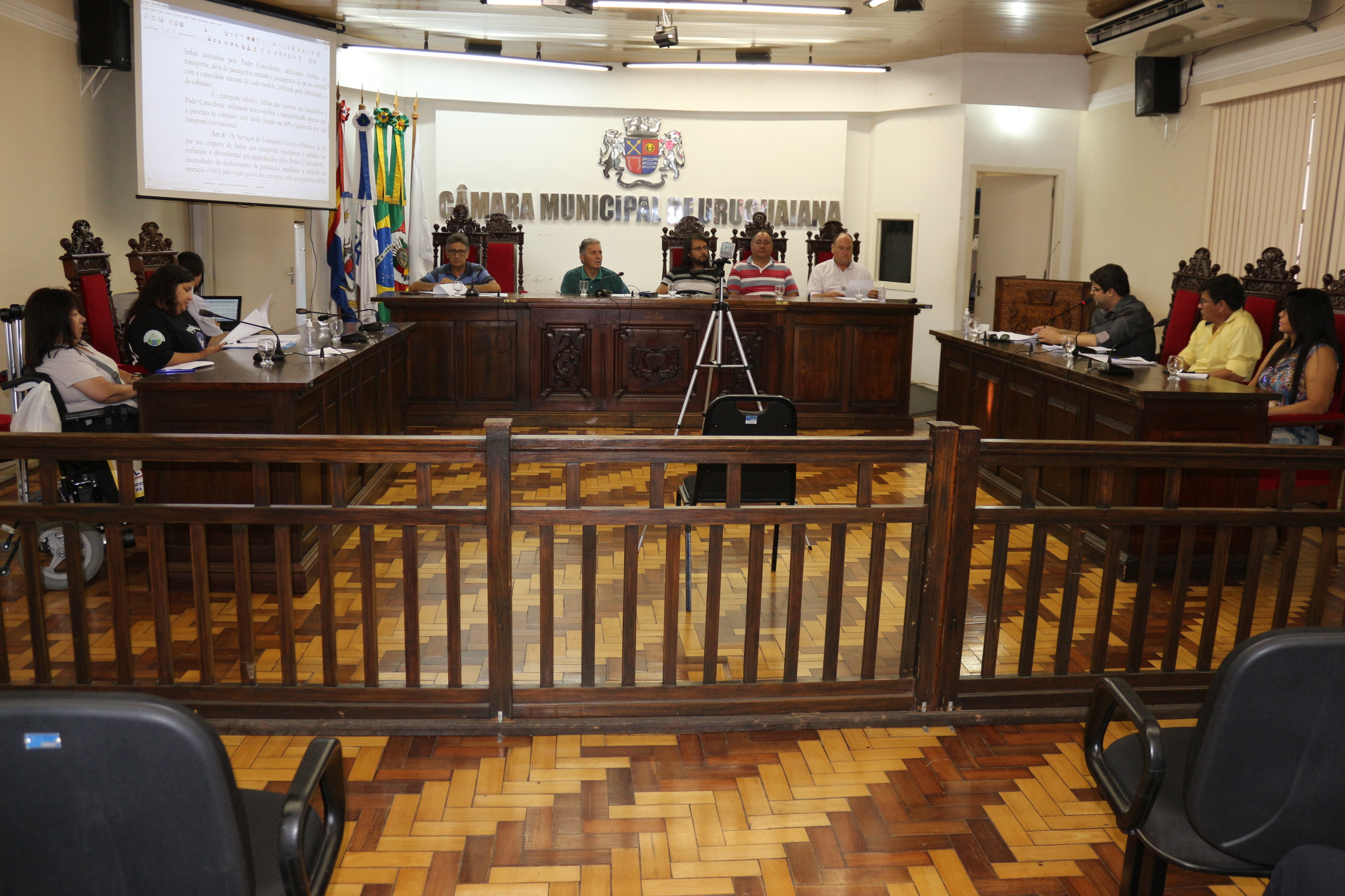 Projetos sobre transporte coletivo foram tema de audiência pública