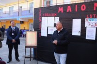 Réplica da Ata da Libertação dos Escravos de Uruguaiana é inaugurada durante mostra pedagógica na Escola Rui Barbosa