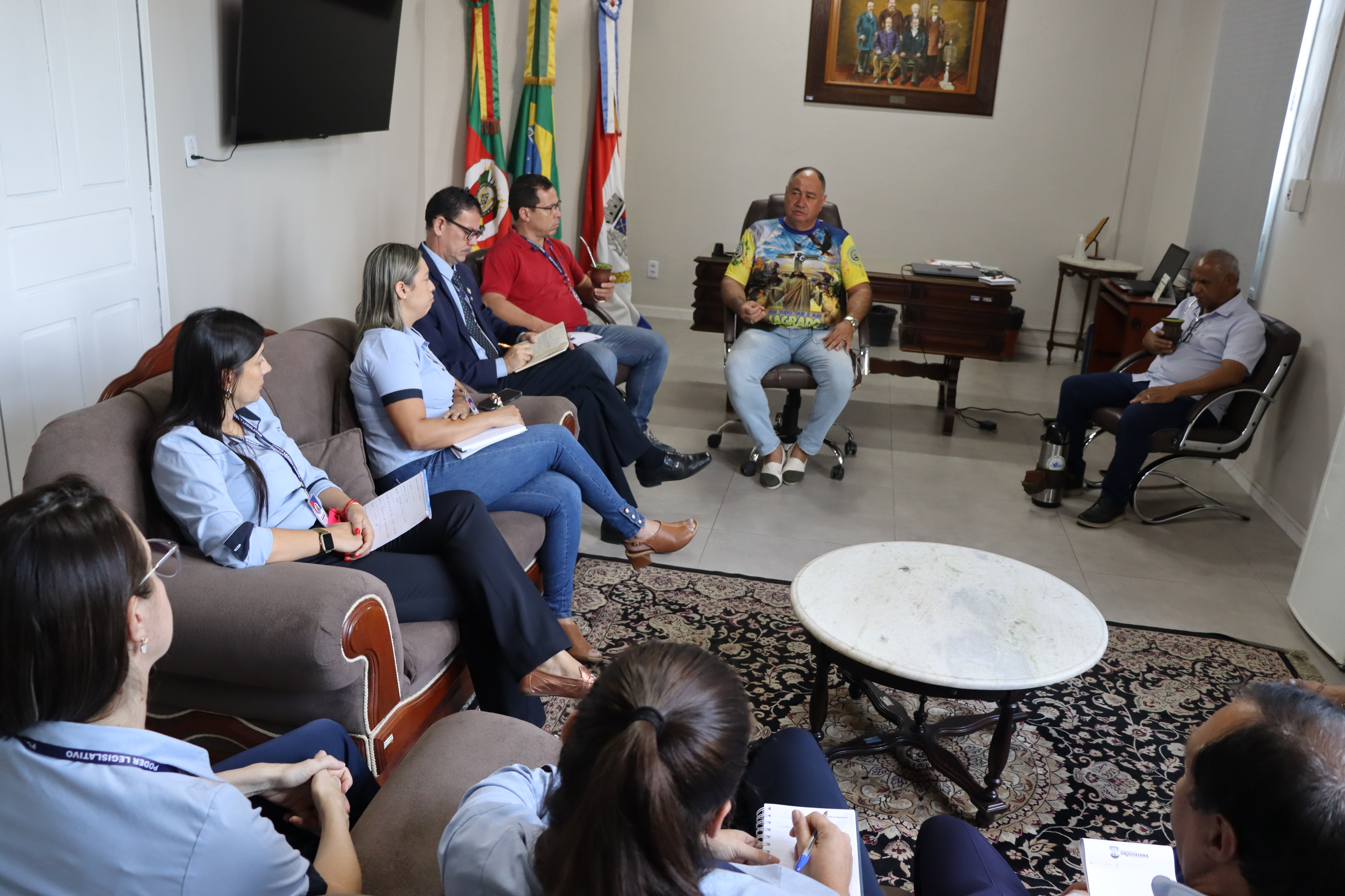 Reunião de alinhamento do “Legislativo em Debate”