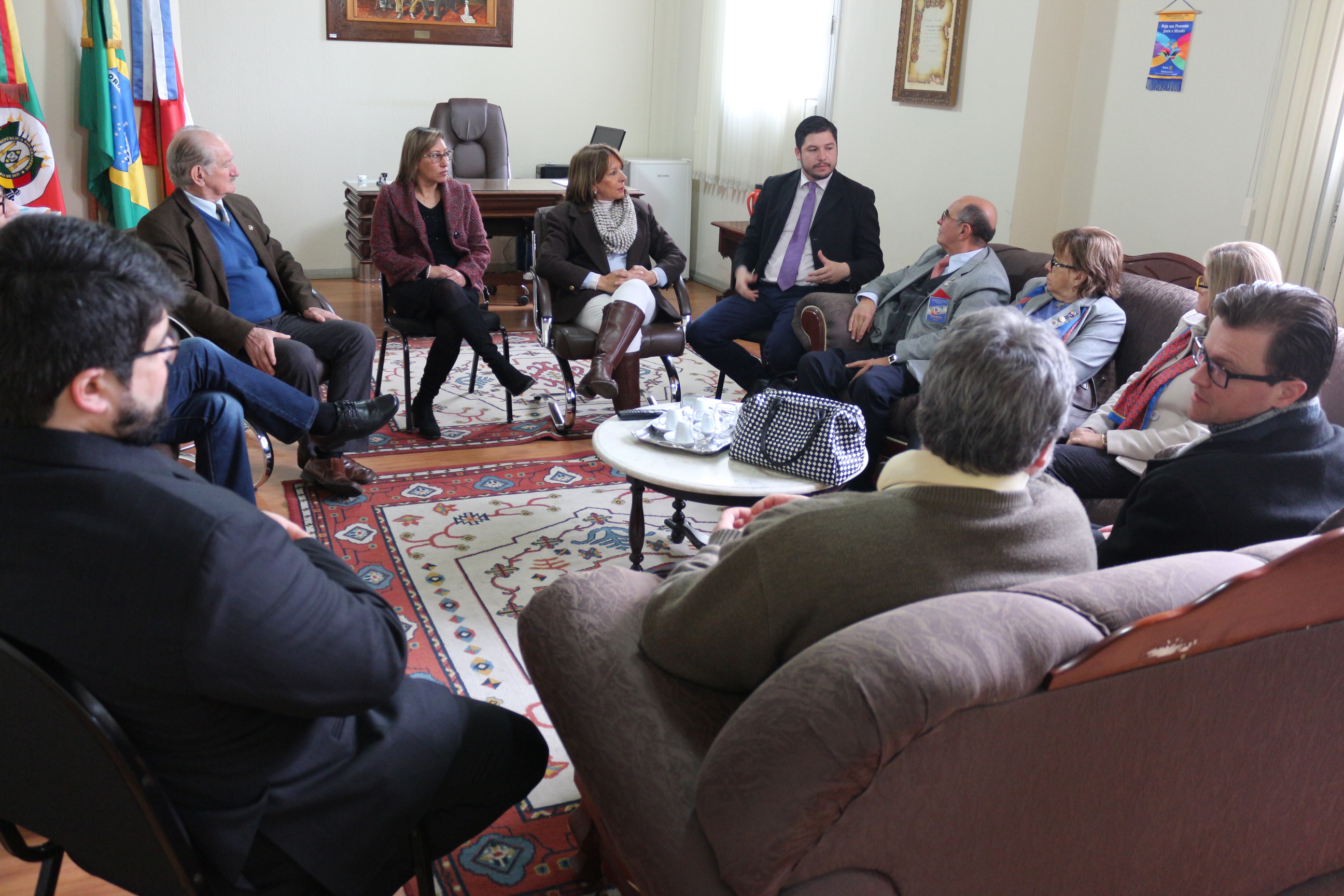 Rotary 4780 visita Parlamento