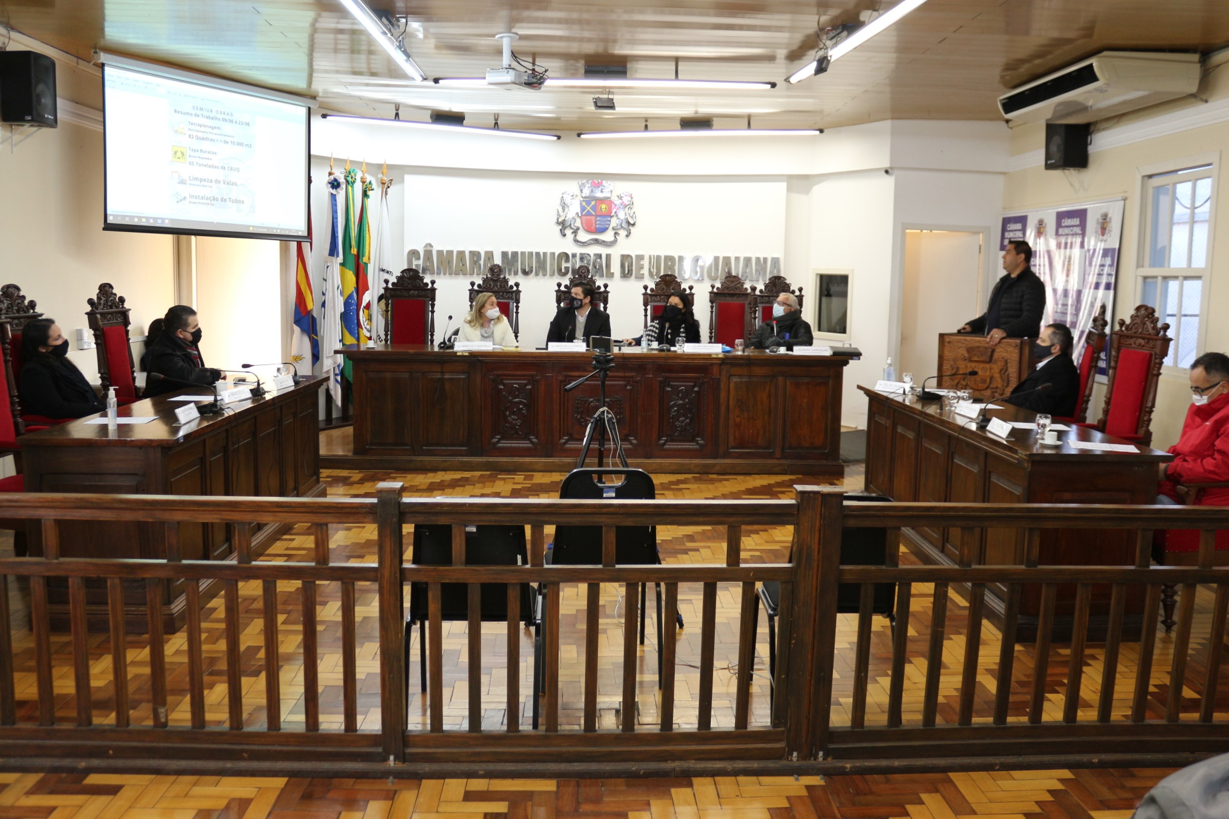 SEMIUR detalha ações em infraestrutura