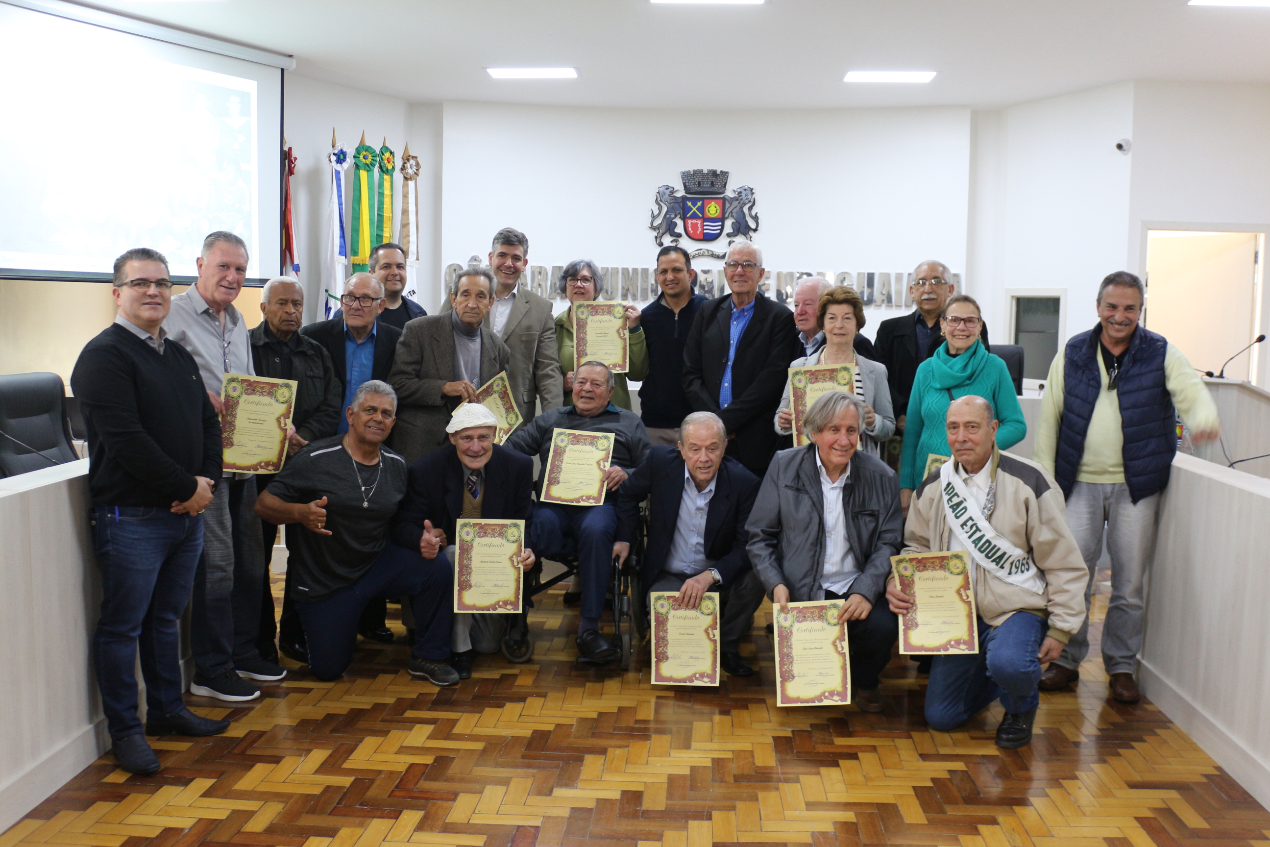 Sessão especial reúne expoentes históricos do futsal 