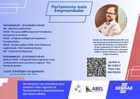 Uruguaiana recebe primeira edição do Parlamento Mais Empreendedor na Fronteira Oeste