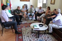 Vereadores recebem general de brigada