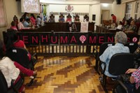 Violência contra mulher é destaque na Câmara 