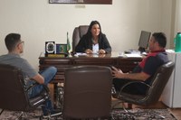 Câmara recebe visita cortesia