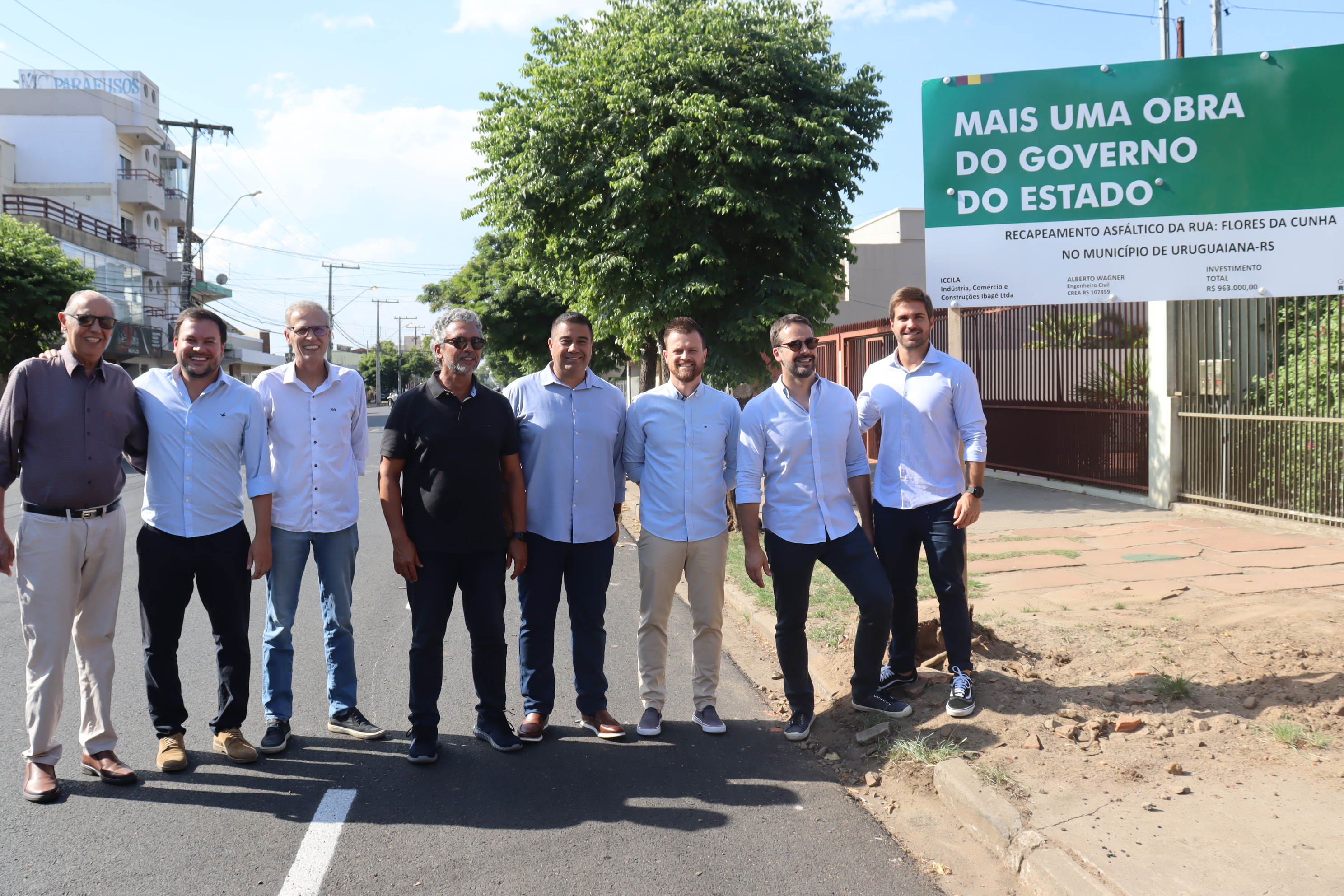 Visita do Governador do Estado Eduardo Leite