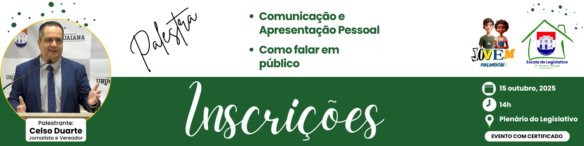 Palestra Comunicação Celso