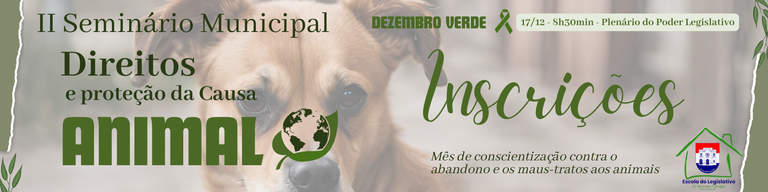 Inscrições Causa Animal