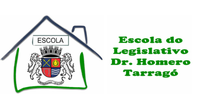 Logomarca Escola do Legislativo Homero Tarragó.